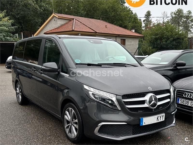 Usado Mercedes V250 Avantgarde 204 CV (150 kW) 2019 Gris / plata Monovolumen