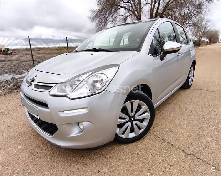Gris / plata Usado 2015 Citroën C3 Seduction Berlina | 5450 € (Buen precio) - Imagen 1/4