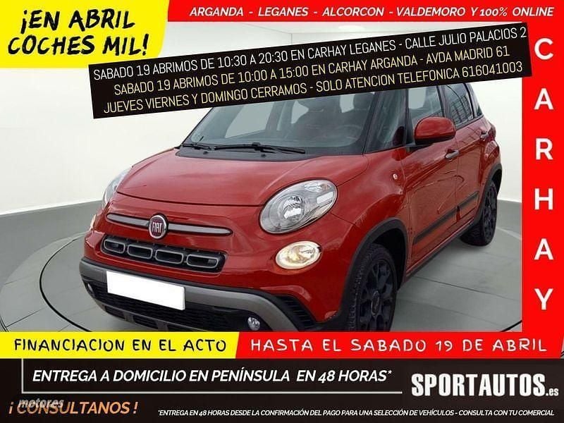 Rojo Usado 2019 Fiat 500L Cross Monovolumen | 12.990 € (Precio justo) - Imagen 1/4