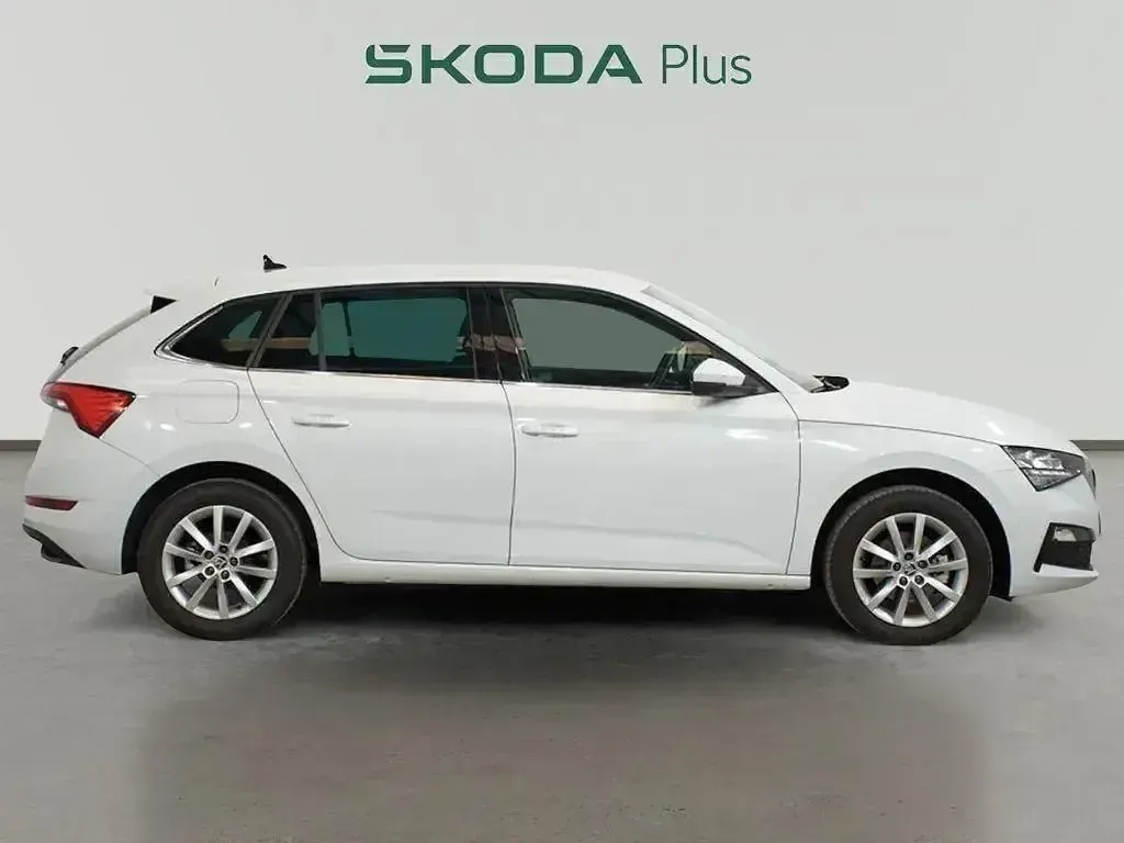 Brugt Skoda Scala Selection 115 HK (84 kW) 2025 Hvid Hatchback