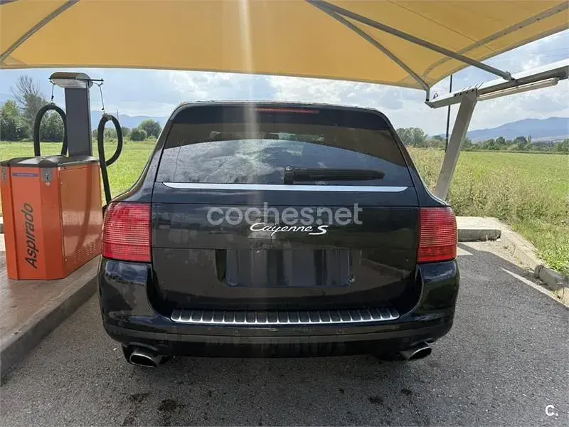 Usado Porsche Cayenne S 340 CV (250 kW) 2004 Negro SUV