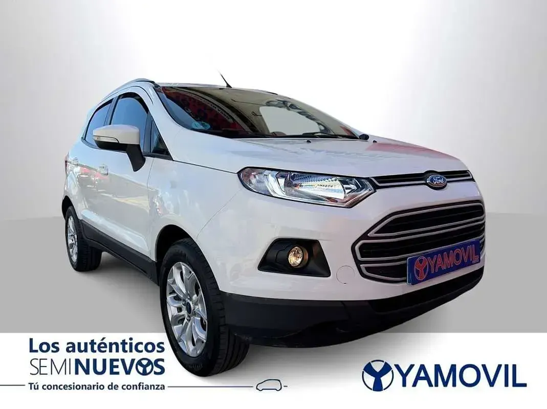 Usado Ford Ecosport Trend 111 CV (81 kW) 2016 Blanco SUV