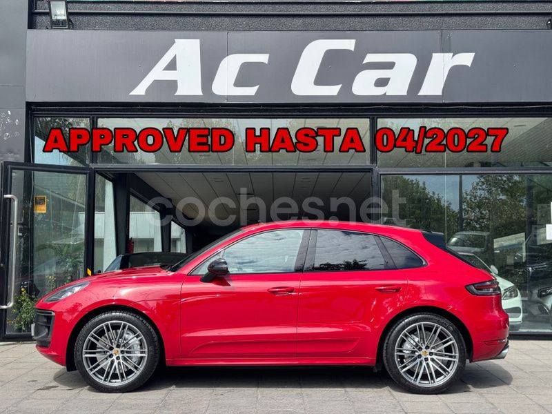 Rojo Usado 2019 Porsche Macan Turbo SUV | 63.900 € (Un poco caro) - Imagen 1/4