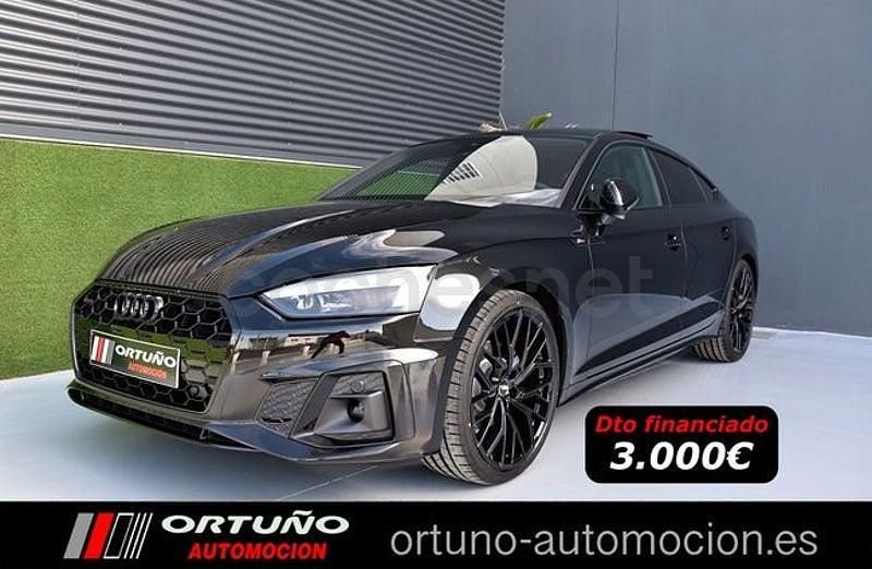 Usado Audi A5 Sportback S-Line 163 CV (119 kW) 2021 Negro Utilitario