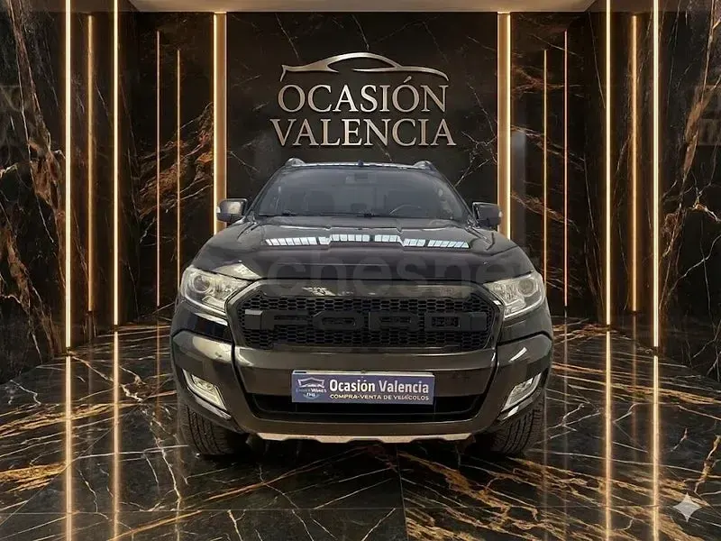 Usado Ford Ranger Wildtrack 200 CV (147 kW) 2016 Negro Pickup/Camioneta