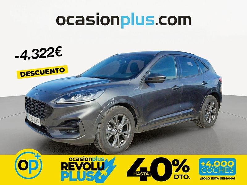Usado Ford Kuga ST-Line 120 CV (88 kW) 2022 Gris SUV