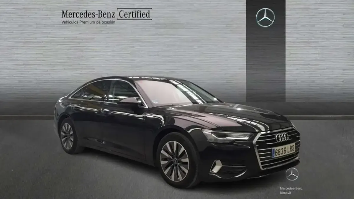 Usado Audi A6 Sport 204 CV (150 kW) 2021 Gris Berlina