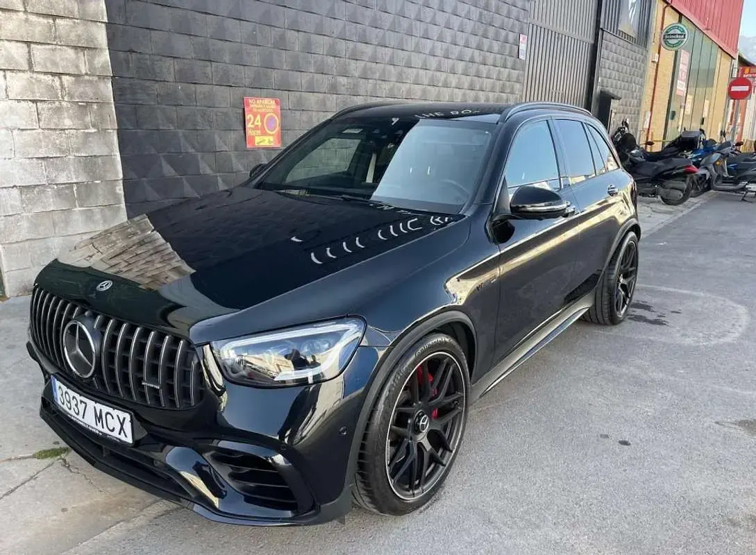 Usado Mercedes GLC63 AMG AMG 510 CV (375 kW) 2019 Negro SUV