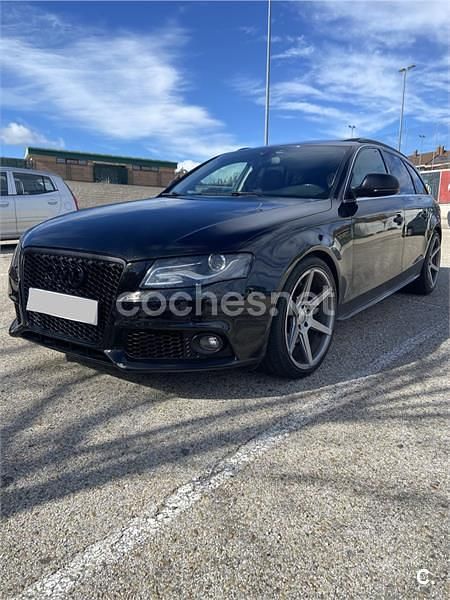 Usado Audi A4 S-Line 240 CV (176 kW) 2008 Negro Familiar