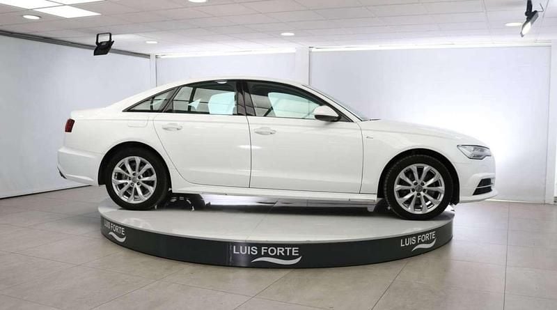 Brugt Audi A6 S-Line 190 HK (139 kW) 2018 Hvid Sedan