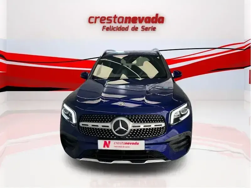 Usado Mercedes GLB200 150 CV (110 kW) 2021 Azul SUV