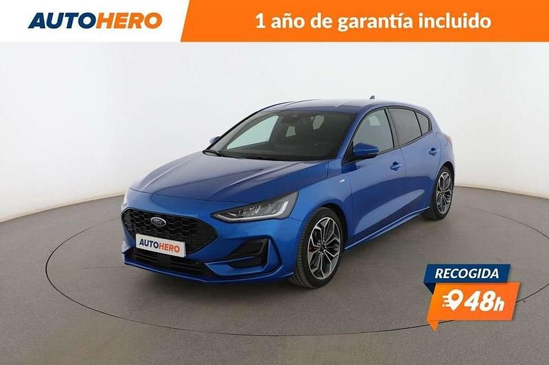 Azul Usado 2024 Ford Focus ST-Line Berlina | 22.475 € (Precio justo) - Imagen 1/3