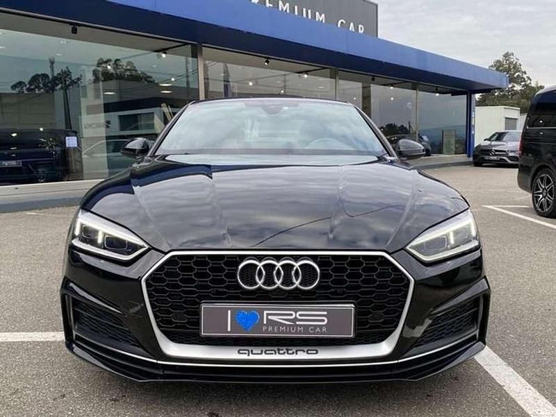 Usado Audi A5 S-Line 286 CV (210 kW) 2018 Negro Coupe