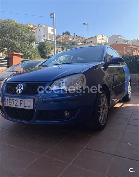 Usado VW Polo Advance 70 CV (51 kW) 2007 Azul Utilitario
