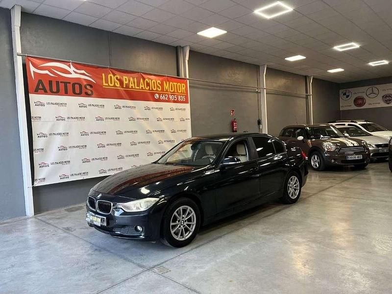 Usado BMW 320 Efficient Dynamics 163 CV (119 kW) 2013 Negro Berlina