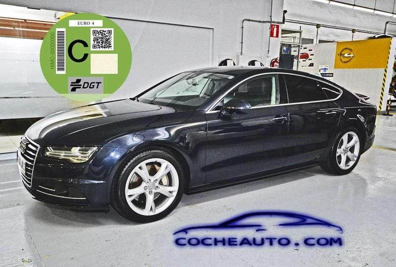 Usado Audi A7 Sportback 333 CV (244 kW) 2016 Azul Utilitario