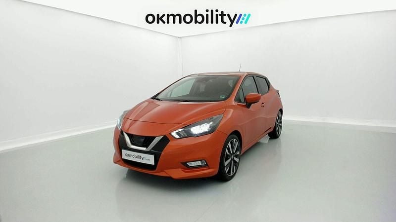 Usado Nissan Micra Tekna 92 CV (67 kW) 2022 Orange energy