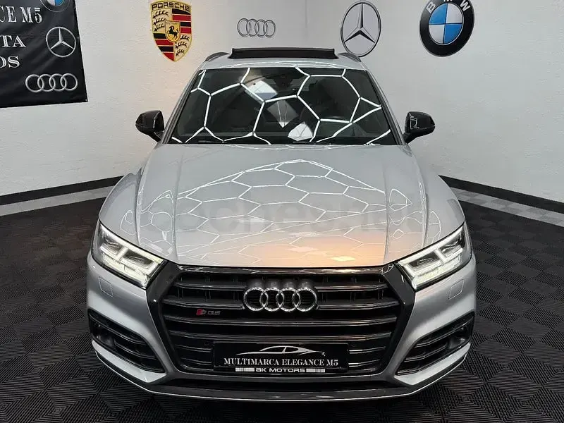 Usado Audi SQ5 S-Line 354 CV (260 kW) 2019 Gris / plata SUV
