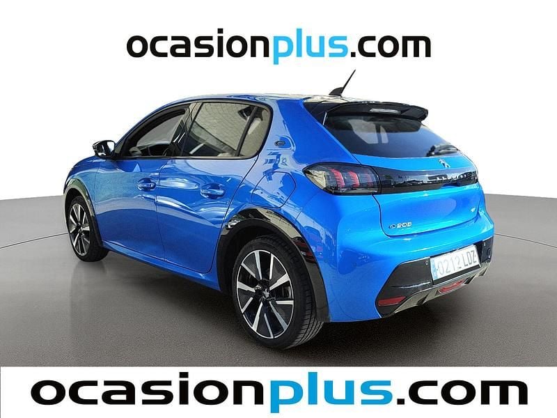 Usado Peugeot e-208 GTi 100 kW (136 CV) 2020 Azul Utilitario