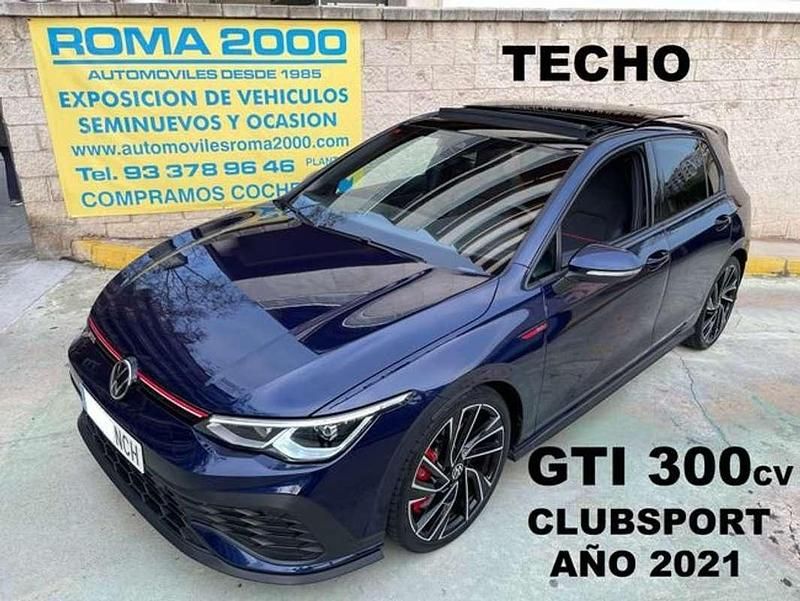 Usado VW Golf VII GTI 301 CV (221 kW) 2021 Azul Utilitario