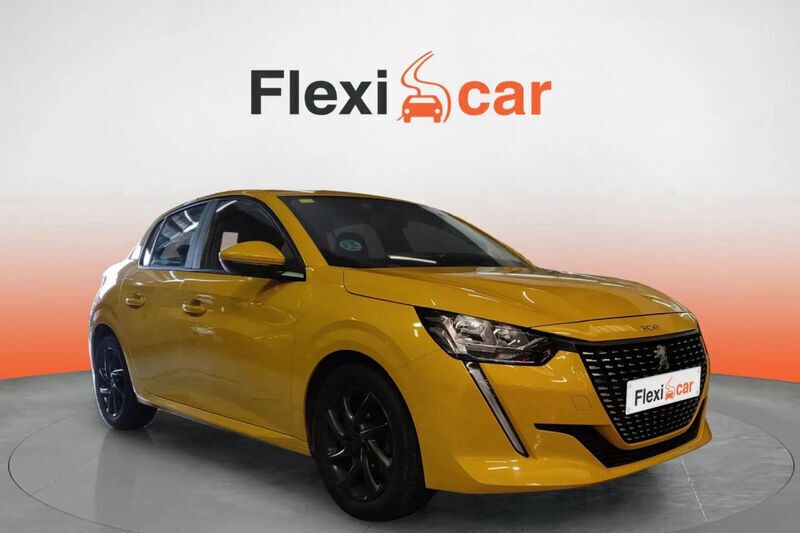 Amarillo Usado 2020 Peugeot 208 Active Utilitario | 11.290 € (Precio justo) - Imagen 1/4