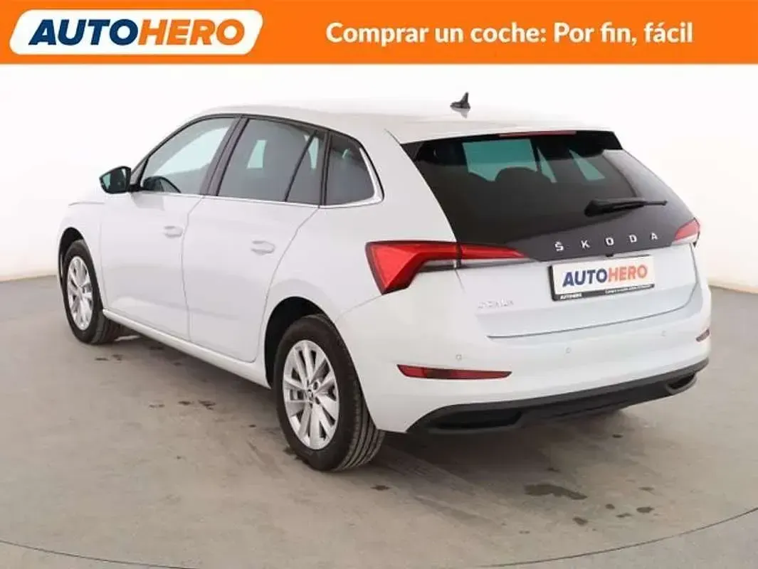 Brugt Skoda Scala Ambition 150 HK (110 kW) 2023 Hvid Hatchback
