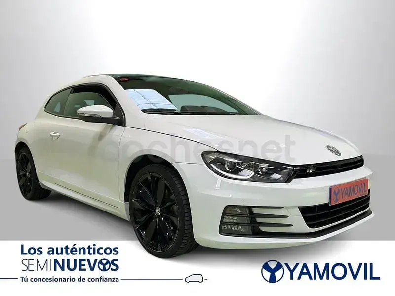 Usado VW Scirocco R-line 125 CV (91 kW) 2014 Blanco Coupe