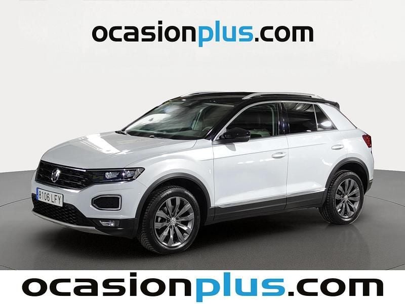 Gris plata Usado 2020 VW T-Roc Sportline SUV | 21.719 € (Buen precio) - Imagen 1/4