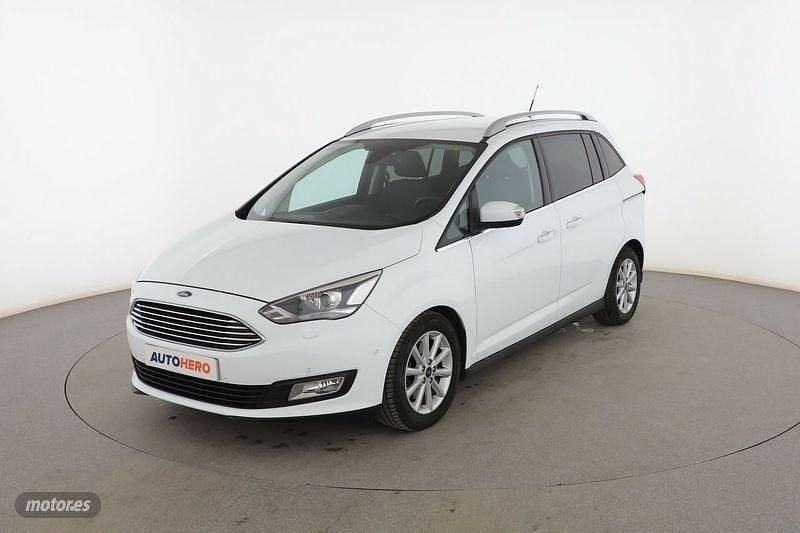 Blanco Usado 2016 Ford Grand C-Max Titanium Monovolumen | 13.299 € (Precio justo) - Imagen 1/3