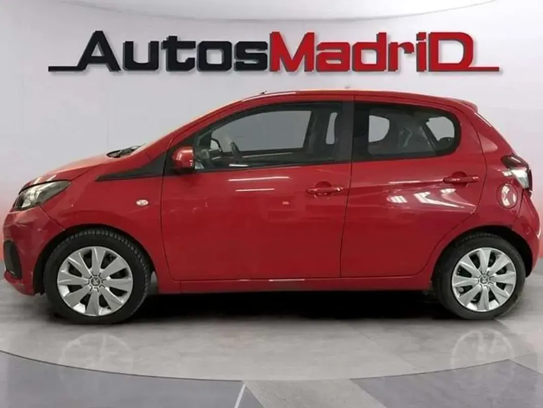 Usado Peugeot 108 82 CV (60 kW) 2018 Rojo Utilitario