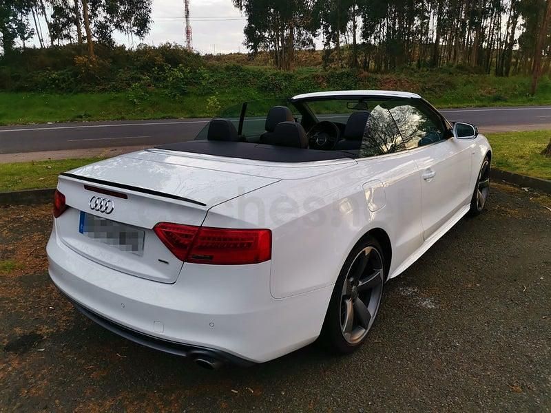 Usado Audi A5 Cabriolet S-Line 170 CV (125 kW) 2012 Blanco Descapotable