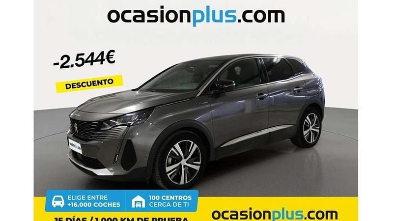 Gris Usado 2023 Peugeot 3008 Allure Monovolumen | 20.264 € (Precio justo) - Imagen 1/4