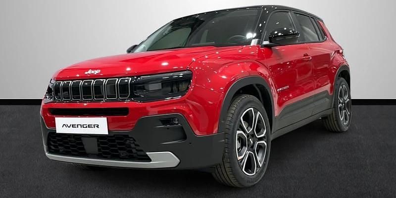 Ny Jeep Avenger Summit 110 HK (80 kW) 2025 Rød SUV