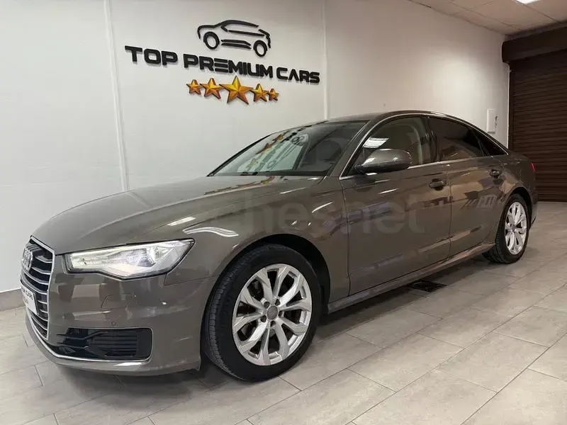 Usado Audi A6 S-Line 190 CV (139 kW) 2016 Gris / plata Familiar