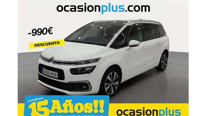 Blanco Usado 2018 Citroën Grand C4 Picasso Feel Monovolumen | 9910 € (Buen precio) - Imagen 1/4