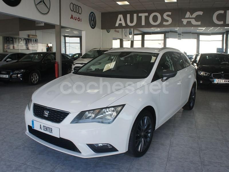 Blanco Usado 2017 Seat Leon Style Familiar | 9975 € (Buen precio) - Imagen 1/4