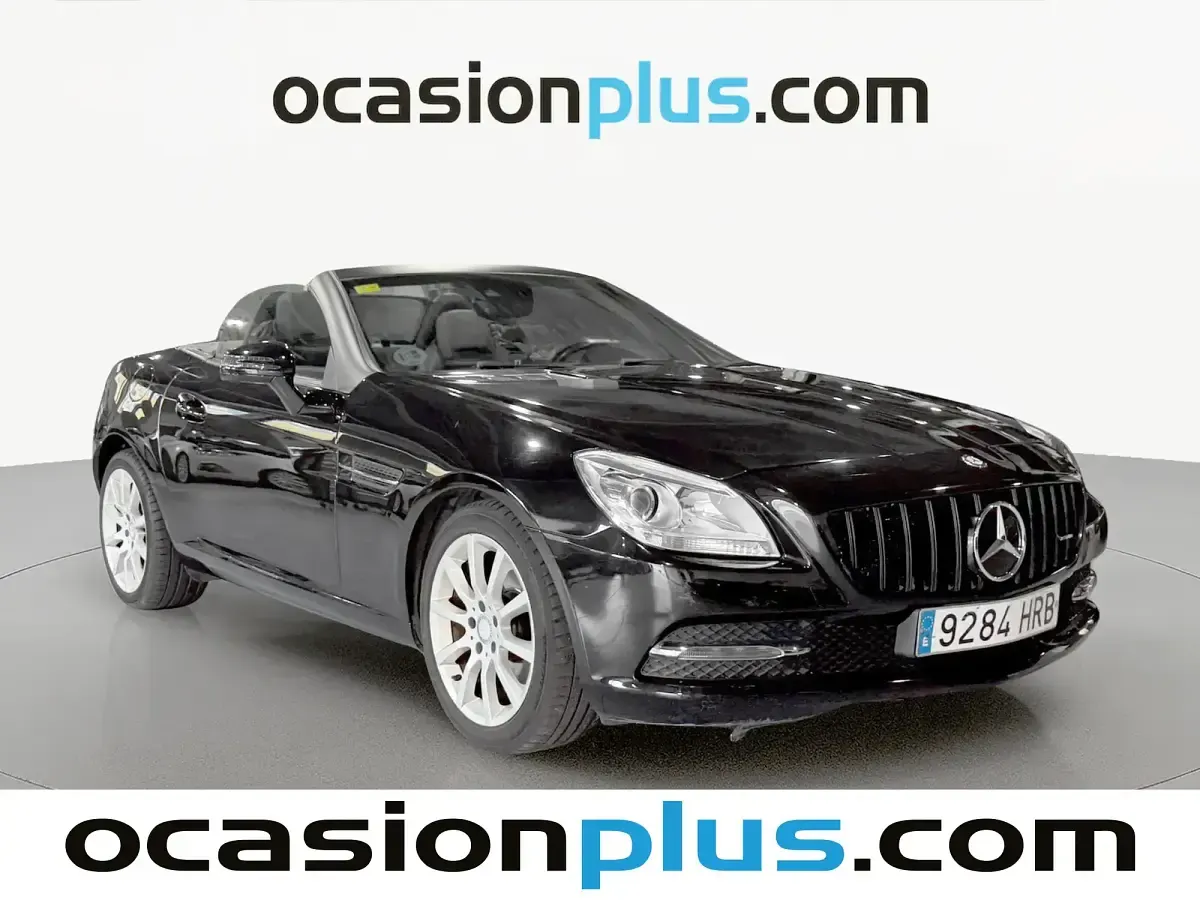 Occasion Mercedes SLK200 AMG 184 PK (135 kW) 2013 Zwart Cabriolet