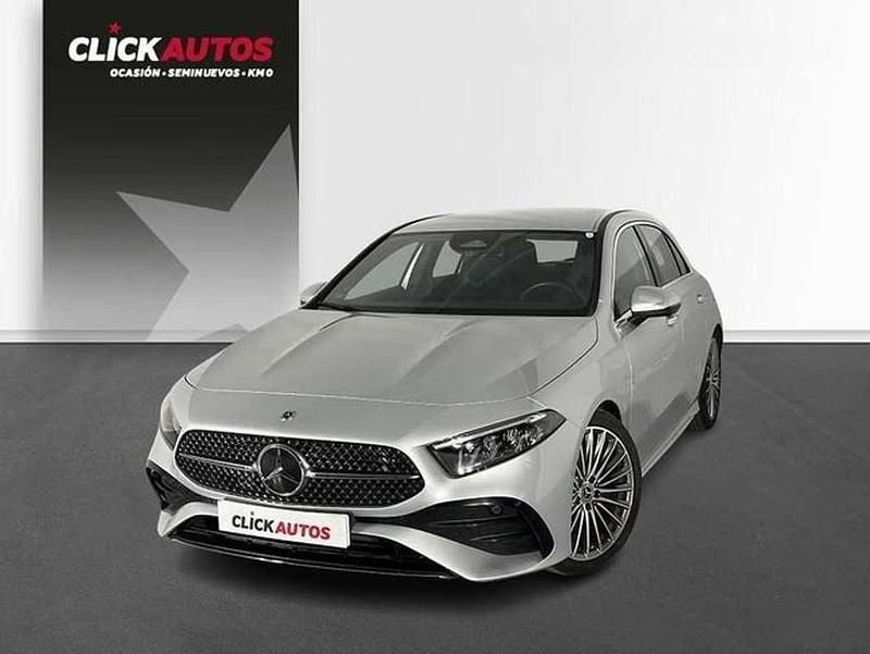 Plateado Usado 2023 Mercedes A200 AMG Line Premium Berlina | 26.200 € (Precio justo) - Imagen 1/4
