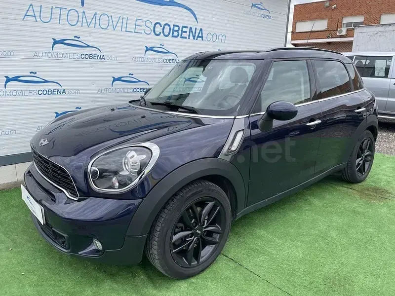 Usado Mini Cooper D 116 CV (85 kW) 2014 Azul Utilitario