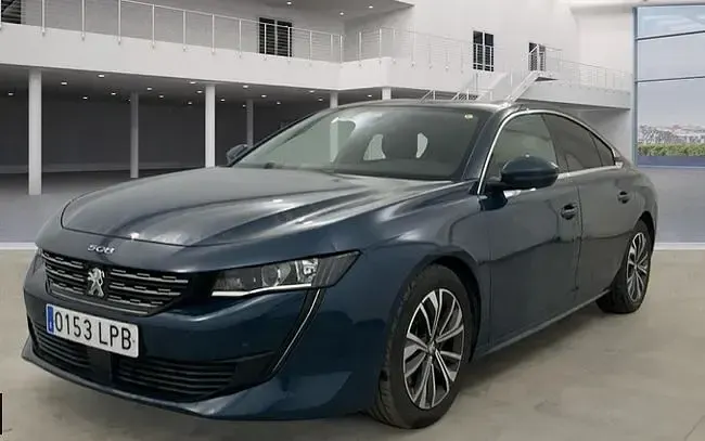 Usado Peugeot 508 Allure 225 CV (165 kW) 2021 Azul Berlina