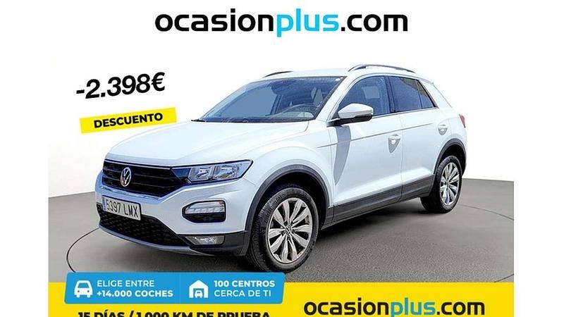 Blanco Usado 2021 VW T-Roc Advance SUV | 17.414 € (Super precio) - Imagen 1/4
