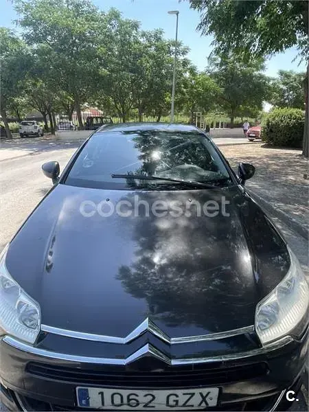 Usado Citroën C5 163 CV (119 kW) 2010 Negro Familiar