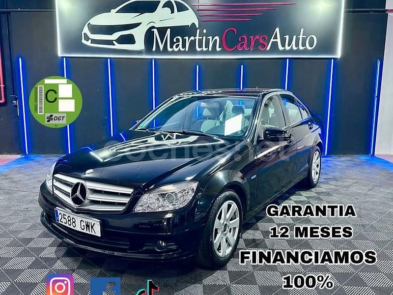Negro Usado 2010 Mercedes C180 Berlina | 9490 € (Precio justo) - Imagen 1/4