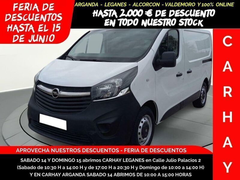 Blanco Usado 2019 Opel Vivaro Expression Van | 14.690 € (Super precio) - Imagen 1/4