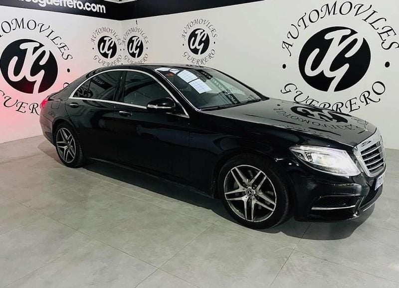 Usado Mercedes S350 258 CV (189 kW) 2018 Negro Berlina