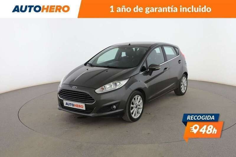 Gris Usado 2015 Ford Fiesta Titanium Utilitario | 8599 € (Precio justo) - Imagen 1/3