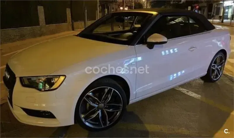 Usado Audi A3 Cabriolet Ambition 150 CV (110 kW) 2015 Blanco Descapotable