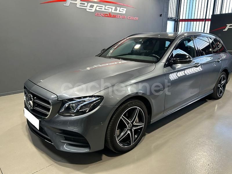Usado Mercedes E300 306 CV (225 kW) 2019 Gris / plata Familiar