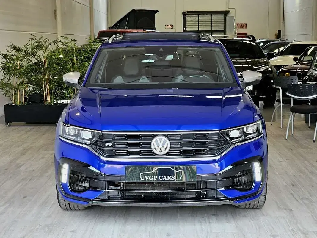 Usado VW T-Roc R 300 CV (220 kW) 2020 Azul SUV