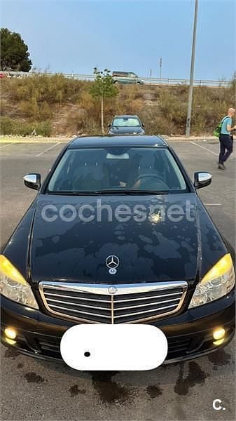 Negro Usado 2007 Mercedes C200 Elegance Berlina | 7000 € (Buen precio) - Imagen 1/2